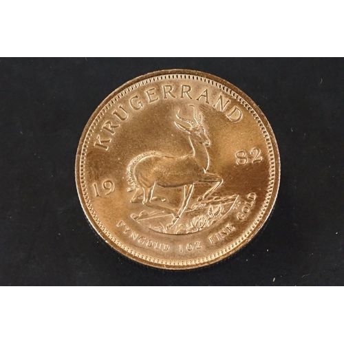 15 - South African full Krugerrand coin, 1982