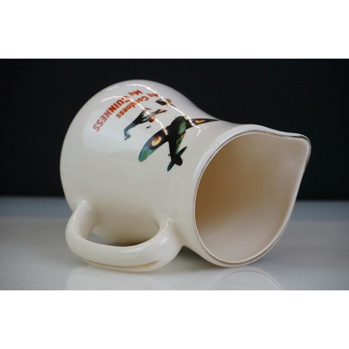 20 - Six Guinness advertising ceramic water jugs to include an official Guinness merchandise ' My Goodnes... 