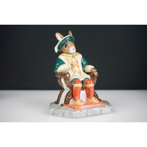 51 - Six Royal Doulton Bunnykins ' The Tudor Collection ' figures to include Henry VIII (DB 305), Anne Bo... 