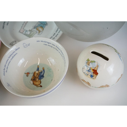 43 - Collection of Royal Doulton, Wedgwood, Beatrix Potter & Bunnykins