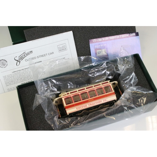 261 - Boxed Bachmann Spectrum 25128 On 30 Closed Street Car Union Traction and 3 x boxed Bachmann OO gauge... 