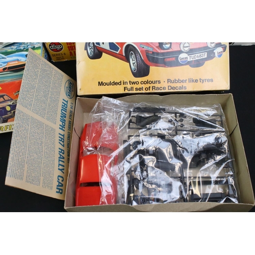 289 - 16 Boxed & unbuilt Airfix plastic models kits to include 4 x motorcycle kits (Honda CB450, 06318-6 A... 