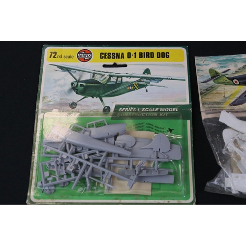 291 - 11 Boxed & unbuilt plastic model kits to include 3 x Series 2 1/72 (02047-5 Magister, 02056-9 Whirlw... 