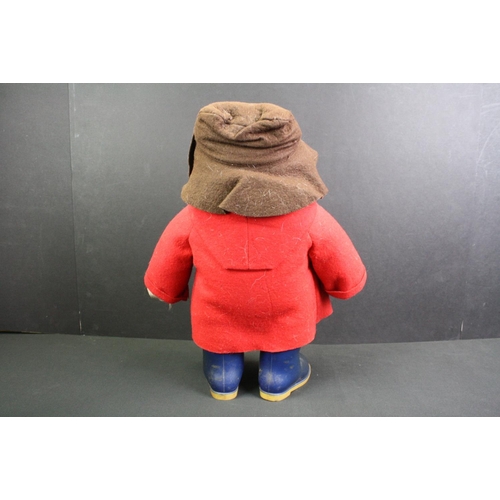 304 - Gabrielle Paddington Bear in red coat, brown hat & black boots, with label tag