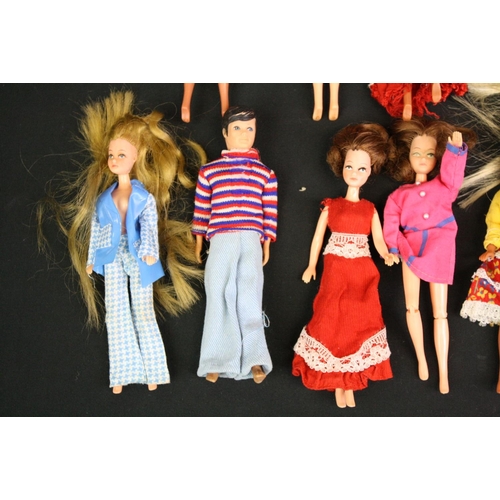 312 - Eight Palitoy Pippa dolls, clothed, including Pete (first issue), 2 x Pippa, 2 x Penny Brown, Marie ... 