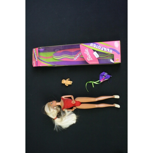 318 - Boxed Mattel Barbie SurfCity 28417 doll plus a Jackie Kennedy doll marked 'Jackie' to side (Franklin... 