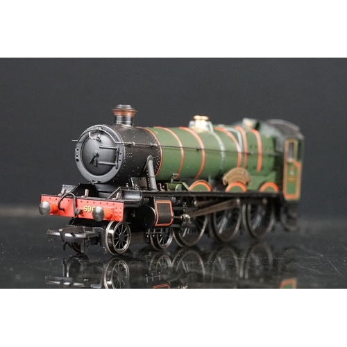 1 - Three cased ltd edn Bachmann OO gauge locomotives to include Royal Scot (no.006), Raveningham Hall (... 