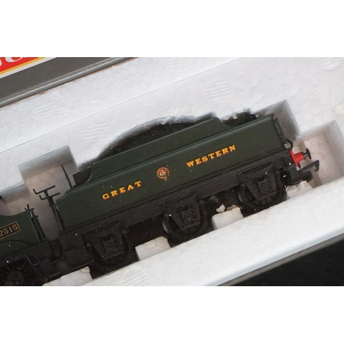 10 - Five boxed Dapol OO gauge locomotives to include 2 x D18A Dean Goods GWR Green 2517, ltd edn 0-4-4 2... 