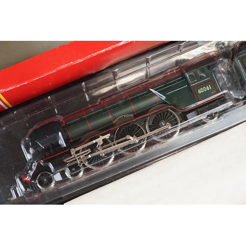 11 - Three boxed Hornby OO gauge locomotives to include R082 GWR Locomotive King James II (DCC Lenze Stan... 