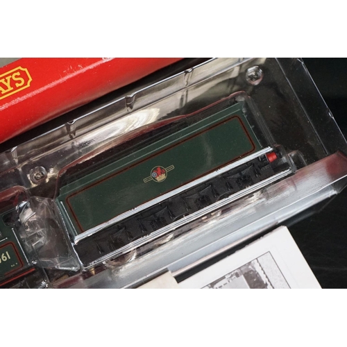 11 - Three boxed Hornby OO gauge locomotives to include R082 GWR Locomotive King James II (DCC Lenze Stan... 