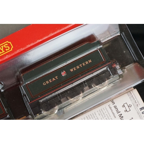 11 - Three boxed Hornby OO gauge locomotives to include R082 GWR Locomotive King James II (DCC Lenze Stan... 