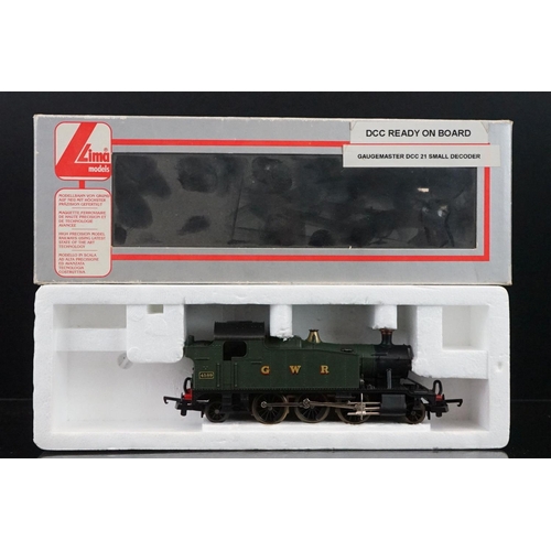 12 - Four boxed OO gauge locomotives to include 2 x Lima both with DCC professionally fitted by the vendo... 