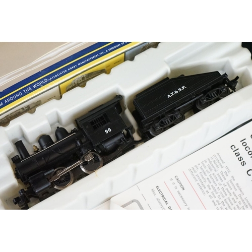 14 - Seven boxed HO gauge locomotives to include 3 x Mehano, 2 x AHM, 1 x Life Like and 1 x Pemco, condit... 