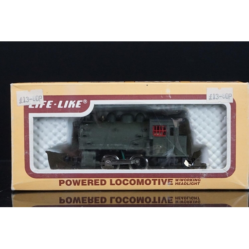 14 - Seven boxed HO gauge locomotives to include 3 x Mehano, 2 x AHM, 1 x Life Like and 1 x Pemco, condit... 