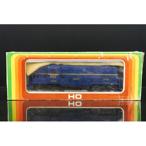 14 - Seven boxed HO gauge locomotives to include 3 x Mehano, 2 x AHM, 1 x Life Like and 1 x Pemco, condit... 