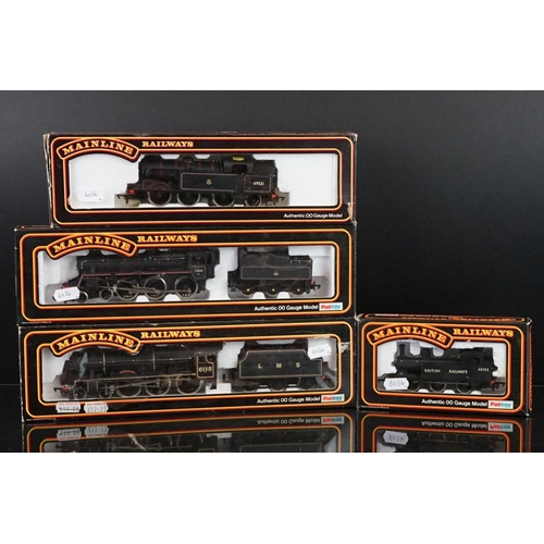 16 - Four boxed Palitoy Mainline OO gauge locomotives to include Scots Guardsman (incorrectly boxed with ... 