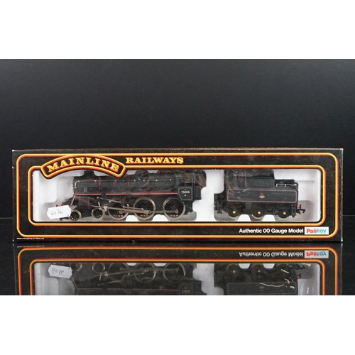 16 - Four boxed Palitoy Mainline OO gauge locomotives to include Scots Guardsman (incorrectly boxed with ... 