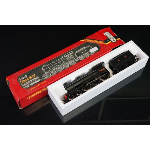 18 - Four boxed Hornby OO gauge locomotives to include R857 BR Loco Ivatt Class 2, R072 BR Class 25 Diese... 