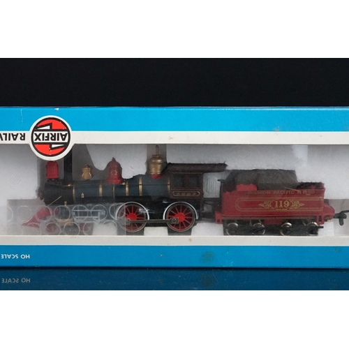 20 - Four boxed Airfix OO gauge locomotives to include 54171-8 Union Pacific No 199, 54151-4 Prairie Tank... 