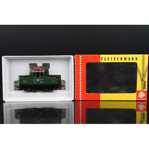 21 - Four boxed HO gauge locomotives to include Fleischmann 4300 and 3 x Rivarossi examples, condition va... 