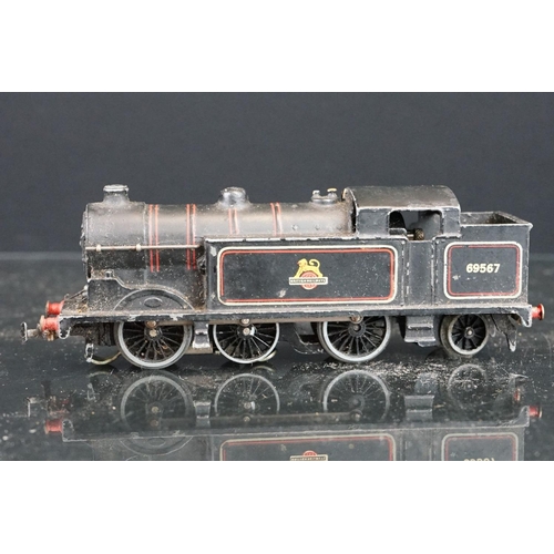 22 - Four boxed Hornby Dublo locomotives to include 8885 0-6-2 69567, L30 1,000 BHP BoBo Diesel Electric ... 