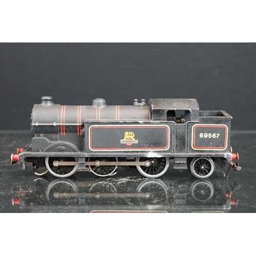 22 - Four boxed Hornby Dublo locomotives to include 8885 0-6-2 69567, L30 1,000 BHP BoBo Diesel Electric ... 