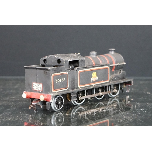 22 - Four boxed Hornby Dublo locomotives to include 8885 0-6-2 69567, L30 1,000 BHP BoBo Diesel Electric ... 