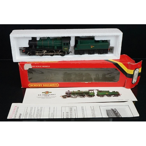 23 - Six boxed Hornby OO gauge locomotives to include R852 BR 2-6-0 Ivatt Loco, Dock Authority 3 0-4-0, G... 