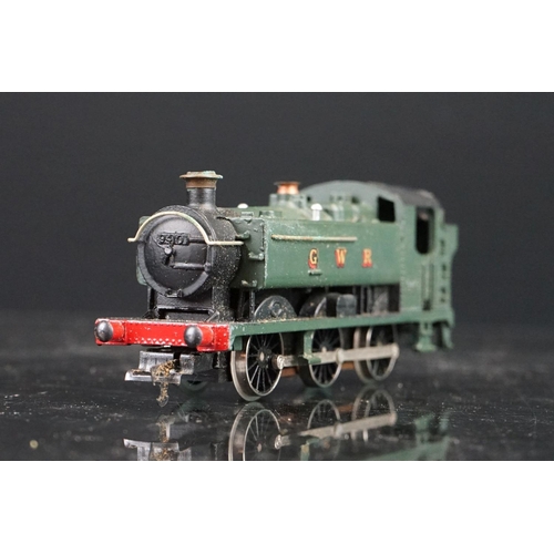 25 - Four OO gauge locomotives to include Wills Finecast GWR 2251 Class (built), TTR Britannia, unmarked ... 