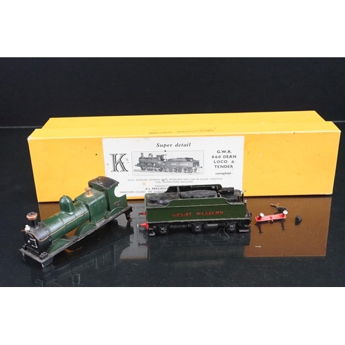 26 - Six boxed and built diecast OO gauge locomotives to include 3 x Wills, K's, Graham, Farish & Keyser,... 