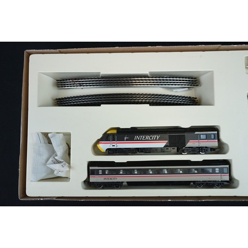 32 - Boxed Hornby OO gauge R695 High Speed Train Set containing locomotive, rolling stock, track and cert... 