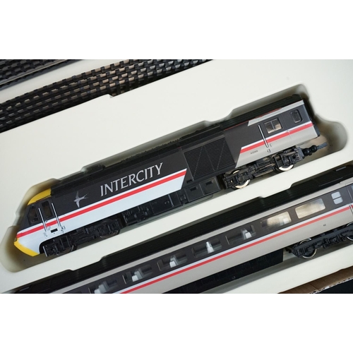 32 - Boxed Hornby OO gauge R695 High Speed Train Set containing locomotive, rolling stock, track and cert... 