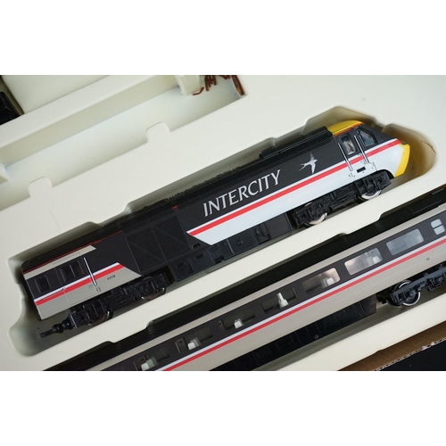 32 - Boxed Hornby OO gauge R695 High Speed Train Set containing locomotive, rolling stock, track and cert... 