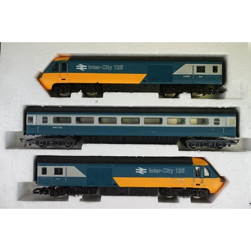 33 - Two boxed Hornby OO gauge electric train sets to include R543 Advanced Passenger Train Set and R685 ... 