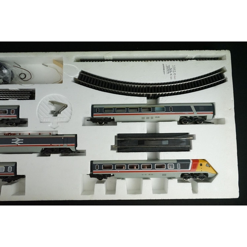 33 - Two boxed Hornby OO gauge electric train sets to include R543 Advanced Passenger Train Set and R685 ... 