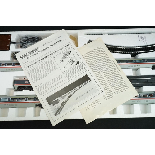 33 - Two boxed Hornby OO gauge electric train sets to include R543 Advanced Passenger Train Set and R685 ... 