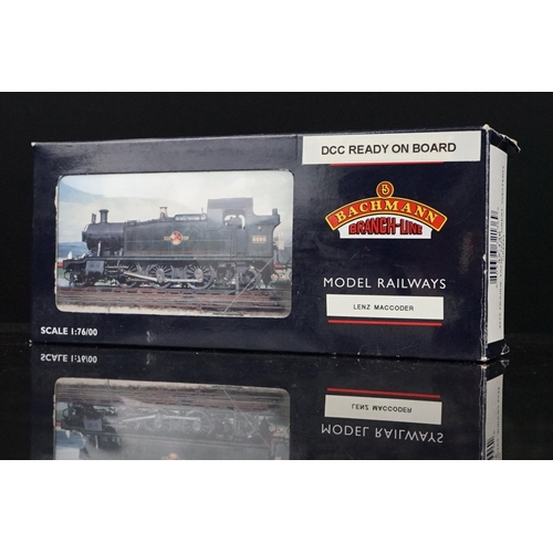 4 - Five boxed Bachmann OO gauge locomotives with Lenz Gold Mini or Maccoder DCC professionally fitted b... 