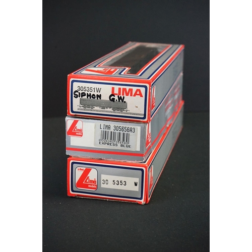 45 - 22 Boxed OO gauge items of rolling stock all contained within Lima boxes, most items are associated ... 