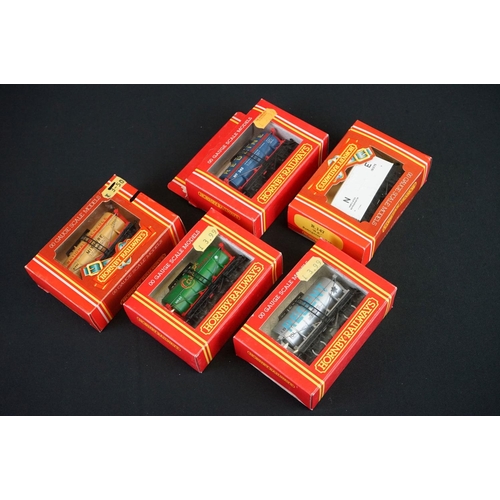 47 - 21 Boxed Hornby OO gauge items of rolling stock to include R4573, R4574, 4 x R233, R025 etc