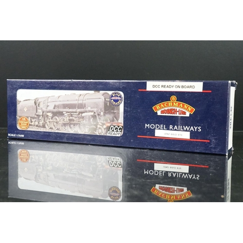 7 - Three boxed Bachmann OO gauge locomotives with Lenz Gold Std or Lenz Std DCC professionally fitted b... 