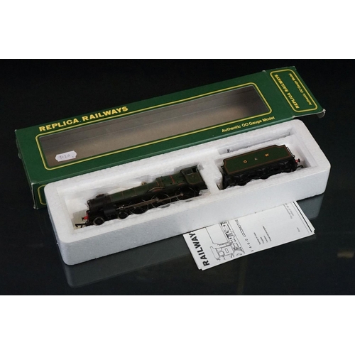 86 - Two boxed OO gauge locomotives to include Dapol D/3 4-6-0 County of Worcester and Replica Railways N... 