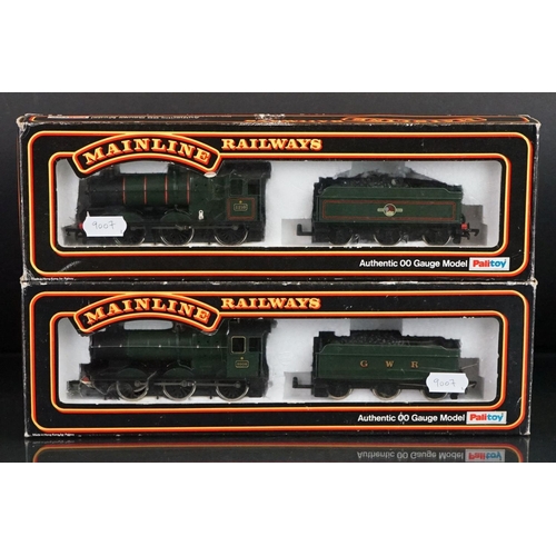 91 - Two boxed Palitoy Mainline OO gauge locomotives to include 37077 0-6-0 2251 Class Collett BR green a... 