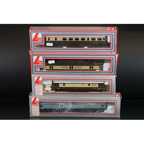 93 - Four boxed Lima OO gauge locomotives/railcars to include The Royal Alex, Yeoman Endeavor, Express Pa... 