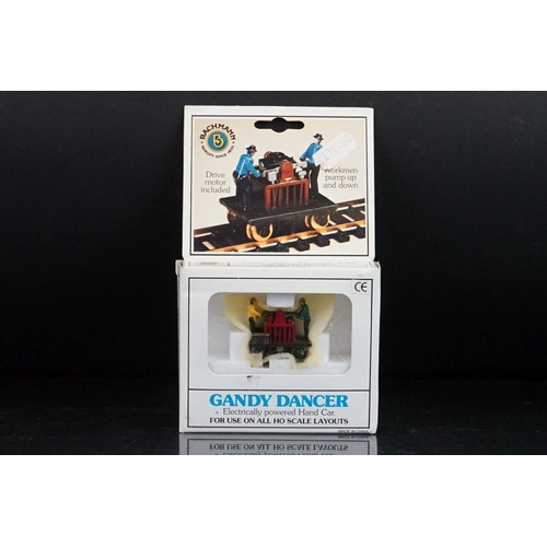 94 - Boxed Bachmann HO gauge 46202 Gandy Dancer locomotive