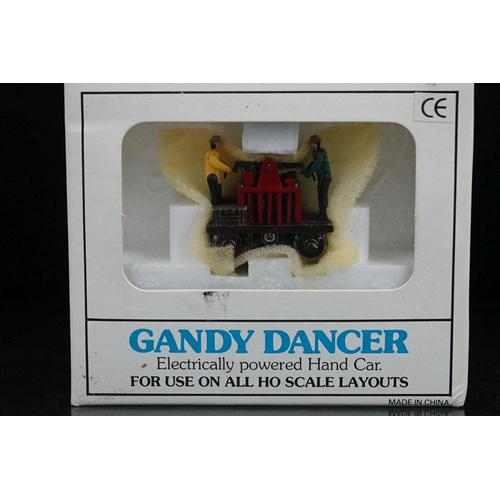 94 - Boxed Bachmann HO gauge 46202 Gandy Dancer locomotive