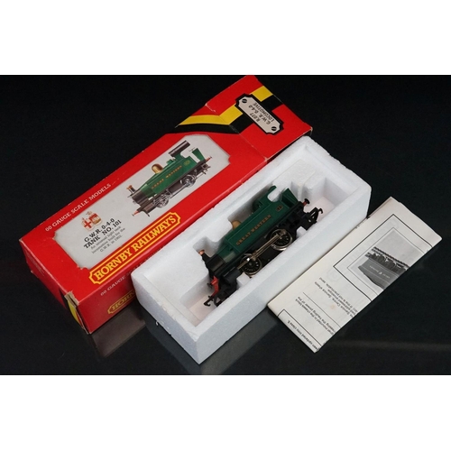 96 - Three boxed OO gauge locomotives to include 2 x Hornby (R041 GWR Pannier Tank Loco & R077 GWR 0-4-0)... 