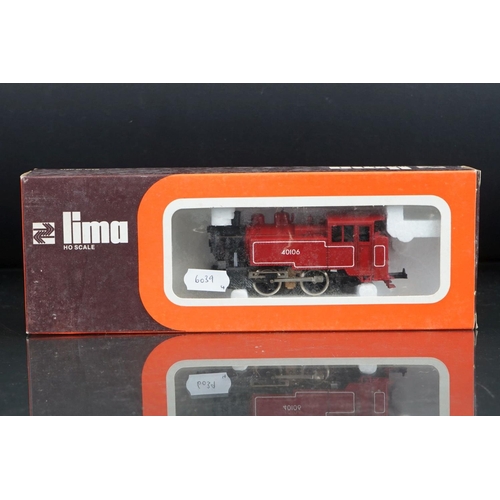 104 - Four boxed Lima HO / OO locomotives to include SNCF141 R 1097, 0-4-0 40106, GWR  0-6-0 9400 and W34W... 