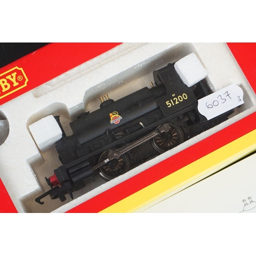 106 - Three boxed Hornby OO gauge locomotives to include R2783 BR 0-4-0 Diesel Class 06 Shunter Club Loco ... 