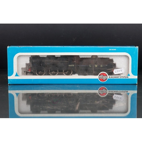 109 - Four boxed OO gauge locomotives to include 3 x Airfix (54122-6 4F Fowler LMS Livery, 54121-3 Royal S... 