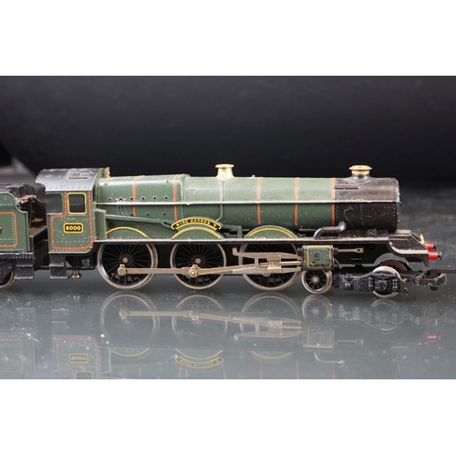 119 - Seven OO gauge locomotives to include Lima King George V, Airfix Royal Scot Fusilier, Pailtoy Mainli... 